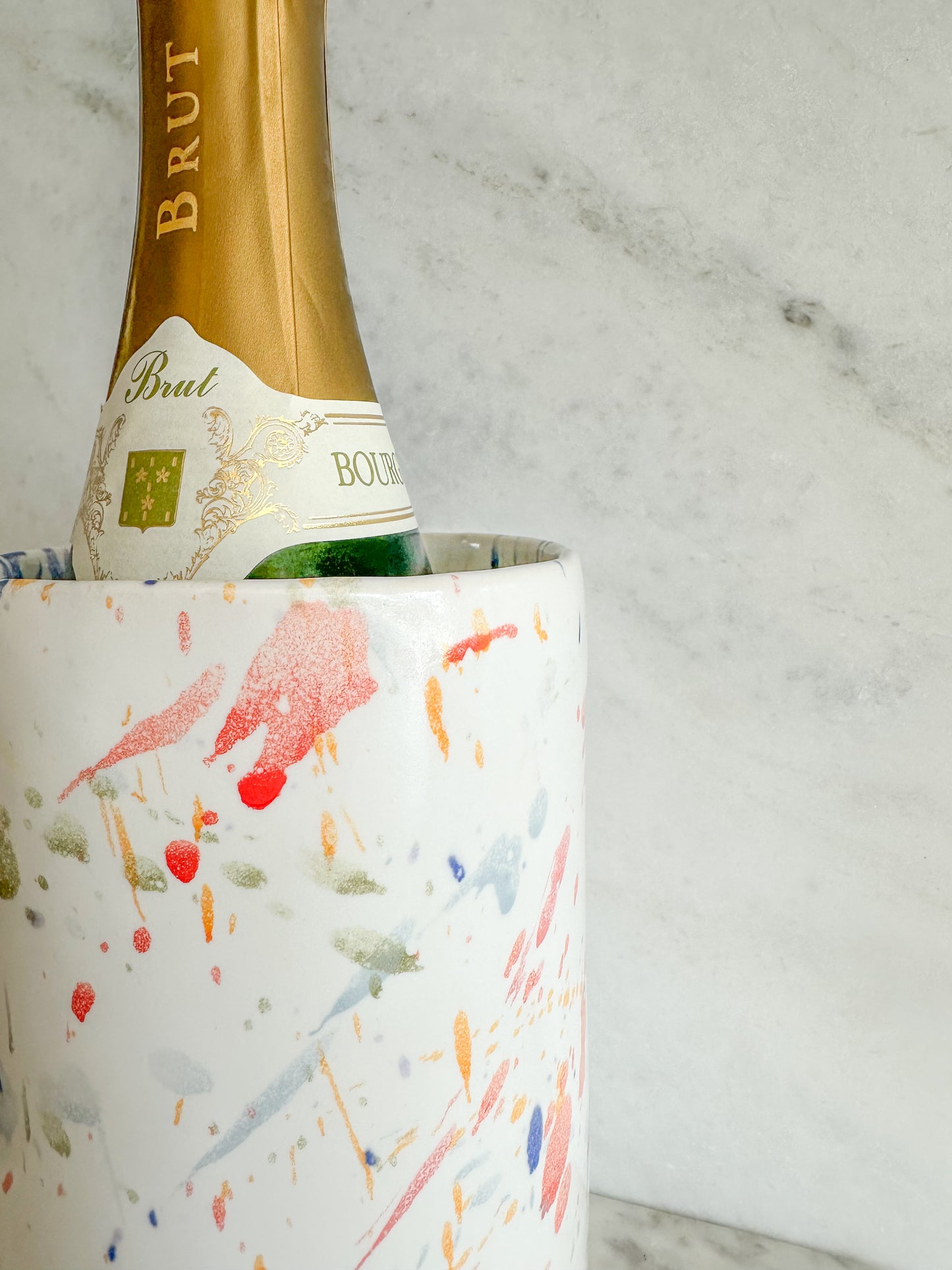 Paint Splatter Wine Chiller
